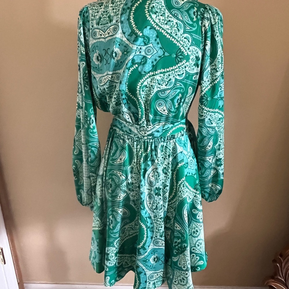 Sheike Flirty Green Mini Dress Size 6 - Picture 5 of 5